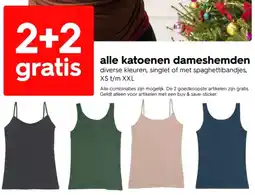 HEMA Alle katoenen dameshemden aanbieding