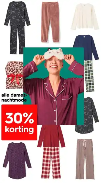 HEMA Alle dames nachtmode aanbieding