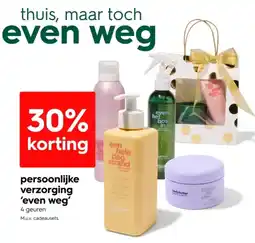 HEMA Persoonlijke verzorging 'even weg' aanbieding