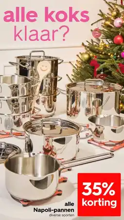 HEMA Alle Napoli-pannen aanbieding