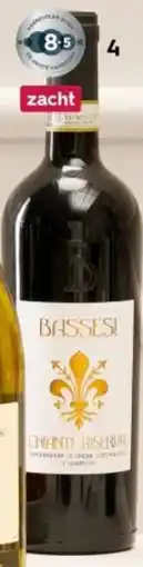 HEMA Bassesi chianti riserva aanbieding