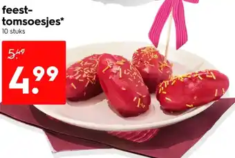 HEMA Feest tomsoesjes aanbieding