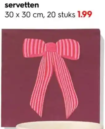 HEMA Servetten aanbieding