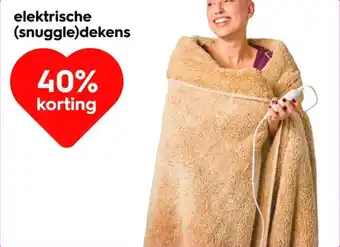 HEMA Elektrische snuggle dekens aanbieding