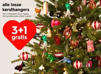 HEMA Alle losse kersthangers aanbieding