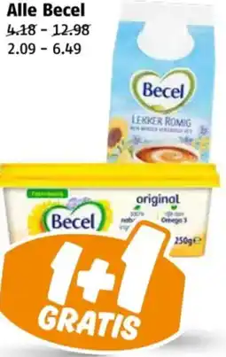 Poiesz Alle Becel aanbieding