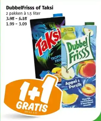 Poiesz DubbelFrisss of Taksi aanbieding