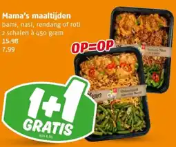 Poiesz Mama's maaltijden aanbieding