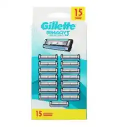 Plein.nl Gillette Mach 3 Sport 15 stuks aanbieding