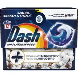Plein.nl 4x Dash Wasmiddelcapsules 4in1 aanbieding