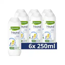 Plein.nl 6x Neutral Baby Shampoo Parfumvrij aanbieding