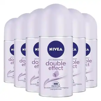 Plein.nl 6x NIVEA Deodorant Roller Double aanbieding