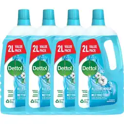 Plein.nl 4x Dettol Allesreiniger Katoenfris aanbieding