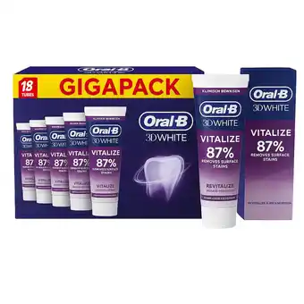 Plein.nl Oral-B Tandpasta 3D White Arctic aanbieding