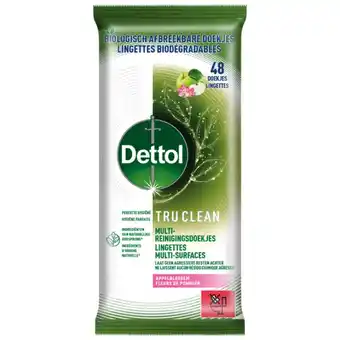 Plein.nl 6x Dettol Reinigingsdoekjes Tru aanbieding