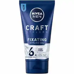 Plein.nl 6x NIVEA Men Styling Shine Gel 150 aanbieding
