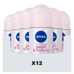 Plein.nl 12x NIVEA Deodorant Pearl & Beauty aanbieding
