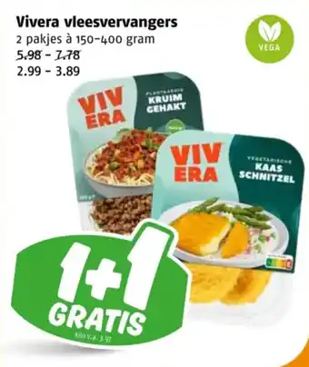 Poiesz Vivera vleesvervangers aanbieding
