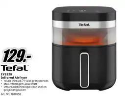MediaMarkt Tefal EY8328 Infrared Airfryer aanbieding