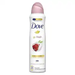 Plein.nl 6x Dove Deodorant Go Fresh aanbieding