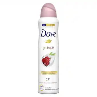 Plein.nl 6x Dove Deodorant Go Fresh aanbieding