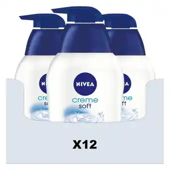 Plein.nl 12x NIVEA Vloeibare Handzeep Creme aanbieding