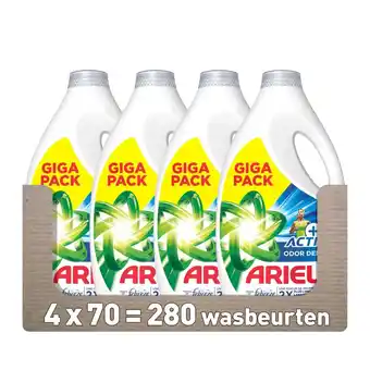 Plein.nl 4x Ariel Vloeibaar Wasmiddel aanbieding