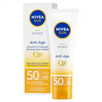 Plein.nl NIVEA Sun Anti-Age Q10 Zonnecrème aanbieding