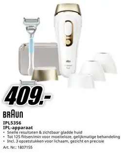 MediaMarkt BRAUN IPL5356 IPL-apparaat aanbieding