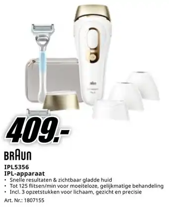MediaMarkt BRAUN IPL5356 IPL-apparaat aanbieding