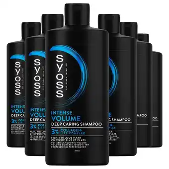 Plein.nl 6x Syoss Volume Shampoo 440 ml aanbieding