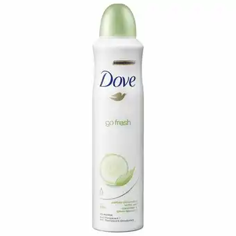 Plein.nl 6x Dove Deodorant Spray Go Fresh aanbieding