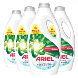 Plein.nl 4x Ariel Wasmiddel Original Cold & aanbieding