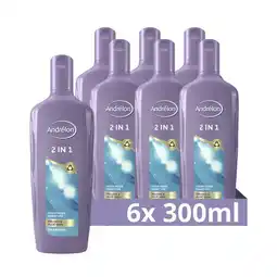 Plein.nl 6x Andrélon Shampoo 2-in-1 300 ml aanbieding