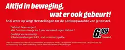 MediaMarkt Snel weer op weg! Herstellingen tot de aankoopwaarde van je toestel. aanbieding