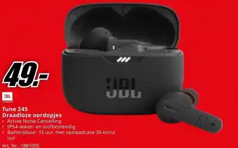 MediaMarkt Tune 245 Draadloze oordopjes aanbieding
