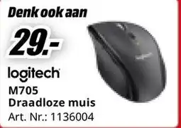 MediaMarkt Logitech M705 Draadloze muis aanbieding