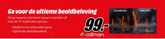 MediaMarkt TV kalibratie service. aanbieding