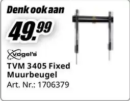 MediaMarkt Vogel's TVM 3405 Fixed Muurbeugel aanbieding