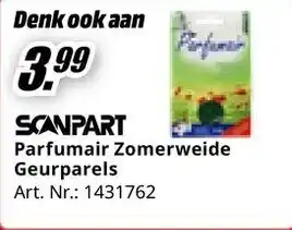 MediaMarkt SCANPART Parfumair Zomerweide Geurparels aanbieding