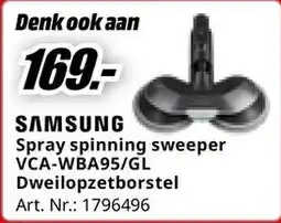 MediaMarkt SAMSUNG Spray spinning sweeper VCA-WBA95/GL Dweilopzetborstel aanbieding