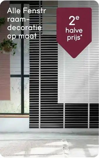 Leen Bakker Alle Fenstr raam decoratie op maat aanbieding