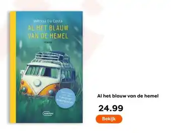 The Read Shop Al het blauw van de hemel aanbieding