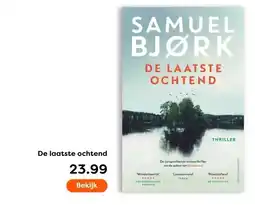 The Read Shop De laatste ochtend aanbieding