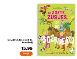 The Read Shop De Zoete Zusjes op de boerderij aanbieding