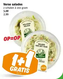Poiesz Verse salades aanbieding