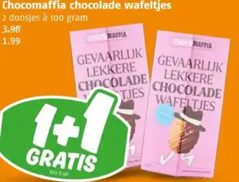 Poiesz Chocomaffia chocolade wafeltjes aanbieding