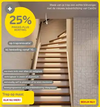 Praxis Op traprenovatie aanbieding