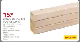 Praxis Cando schaaflat voordeelpak aanbieding