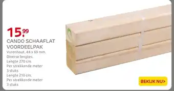 Praxis Cando schaaflat voordeelpak aanbieding